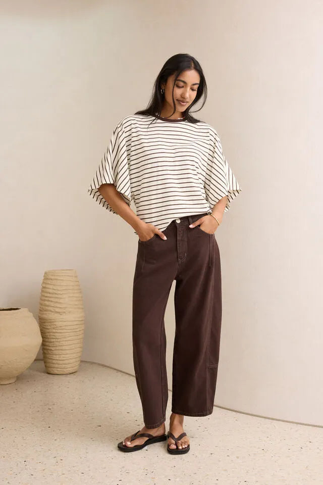 Lucy Relaxed Sleeve Tee