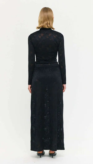 Astrid Sheer Lace Maxi Skirt