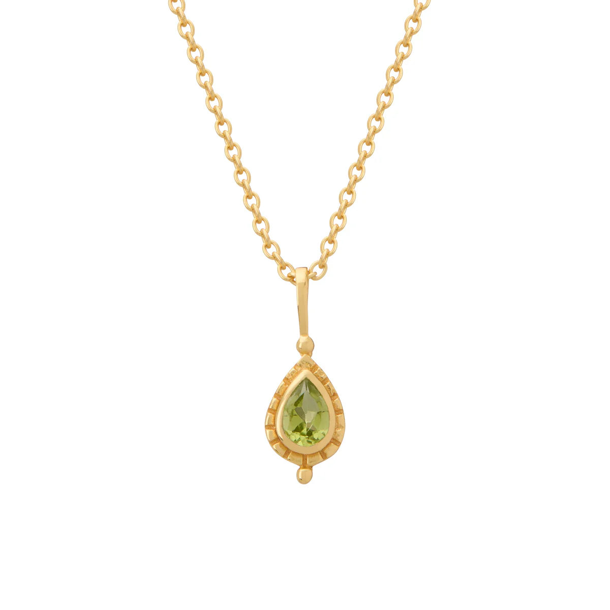 Birthstone Necklace - Gold