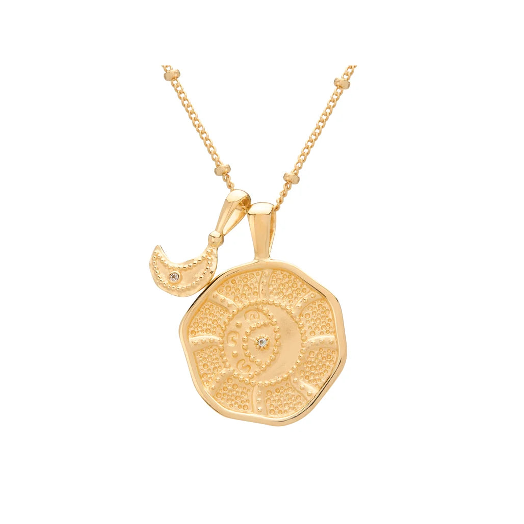 Eternal Harmony Pendant Necklace - Gold