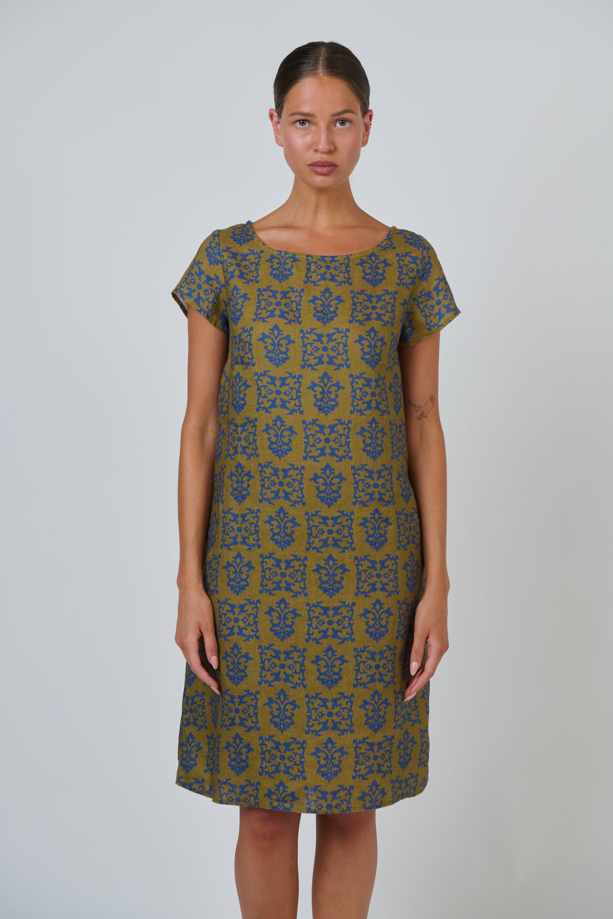 GA237 Linen Mini Dress