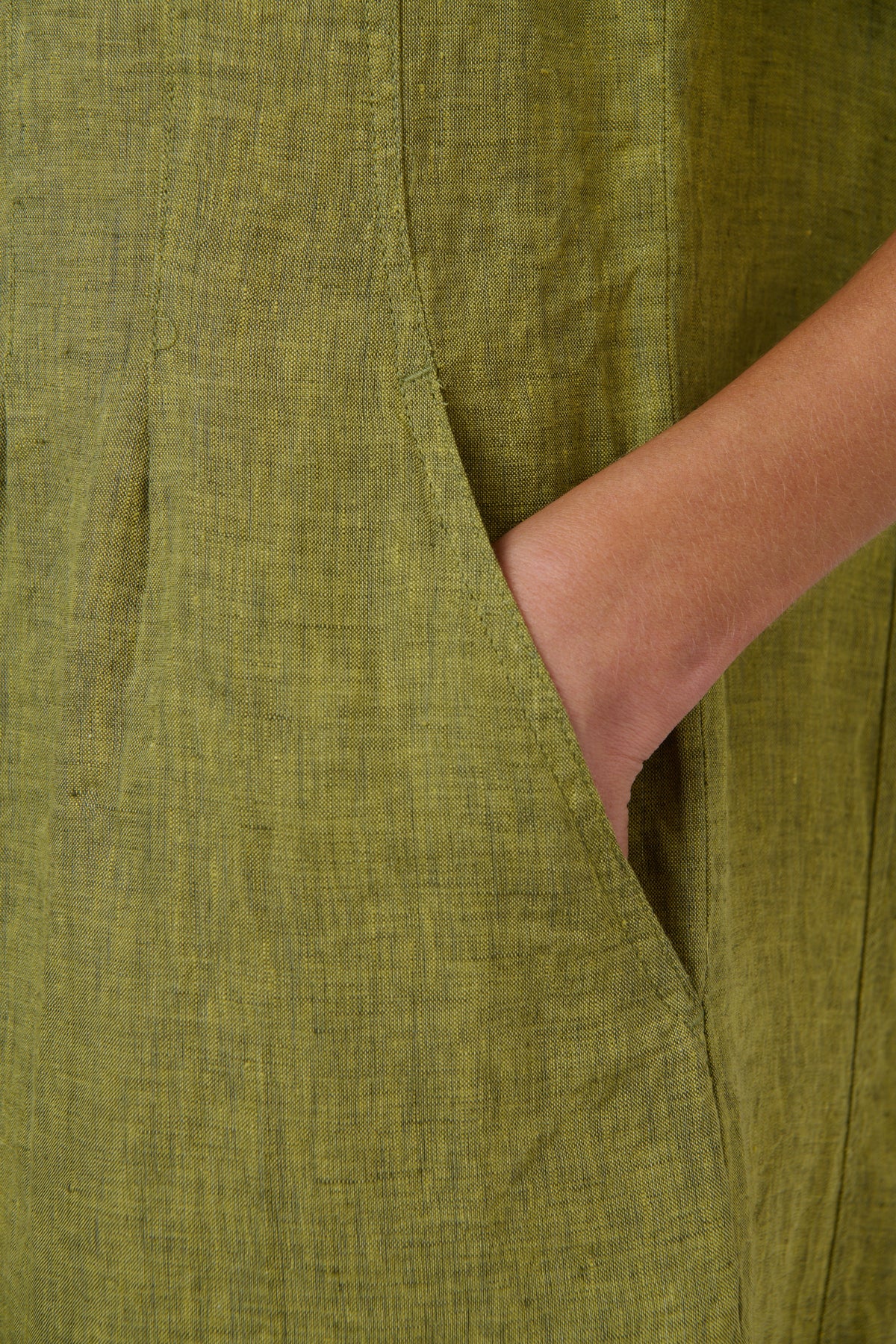 GA680 Linen Shirt Dress