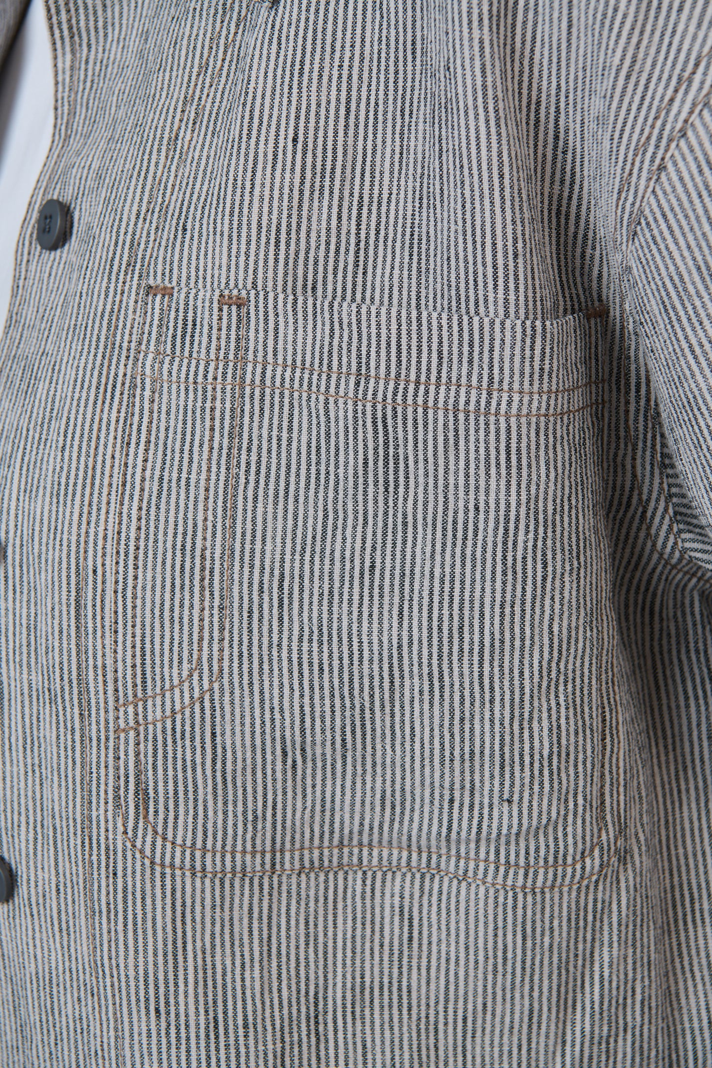GA732 Cropped Linen Jacket