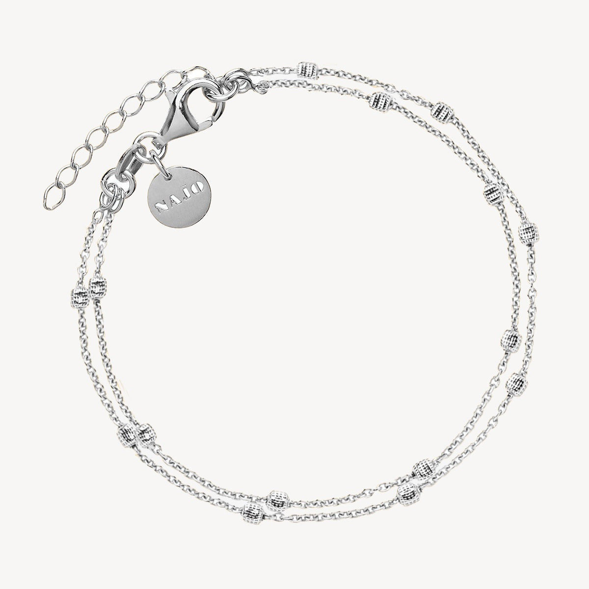 Birdsong Silver Chain Bracelet