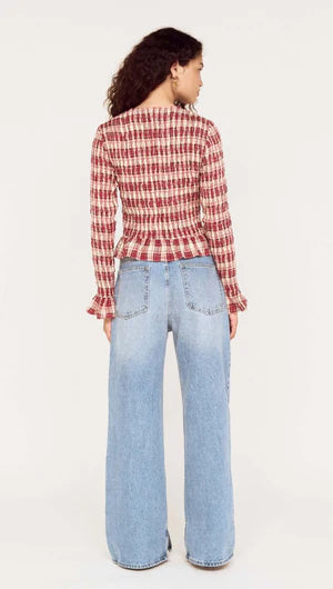 Anouk Shirred Top