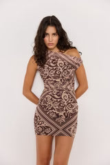 Lumi Mesh Mini Dress