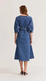 Alita Denim Midi Dress