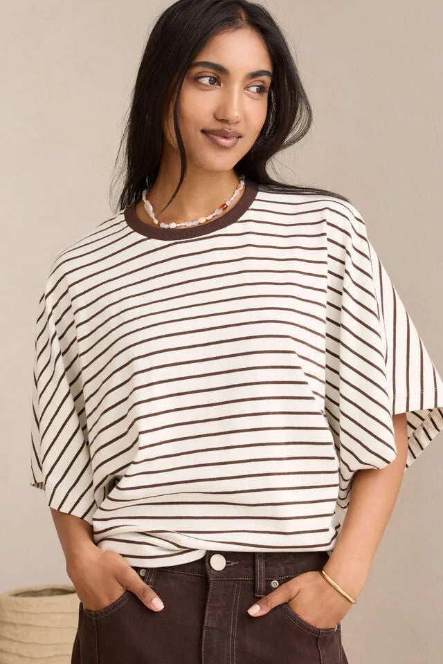 Lucy Relaxed Sleeve Tee