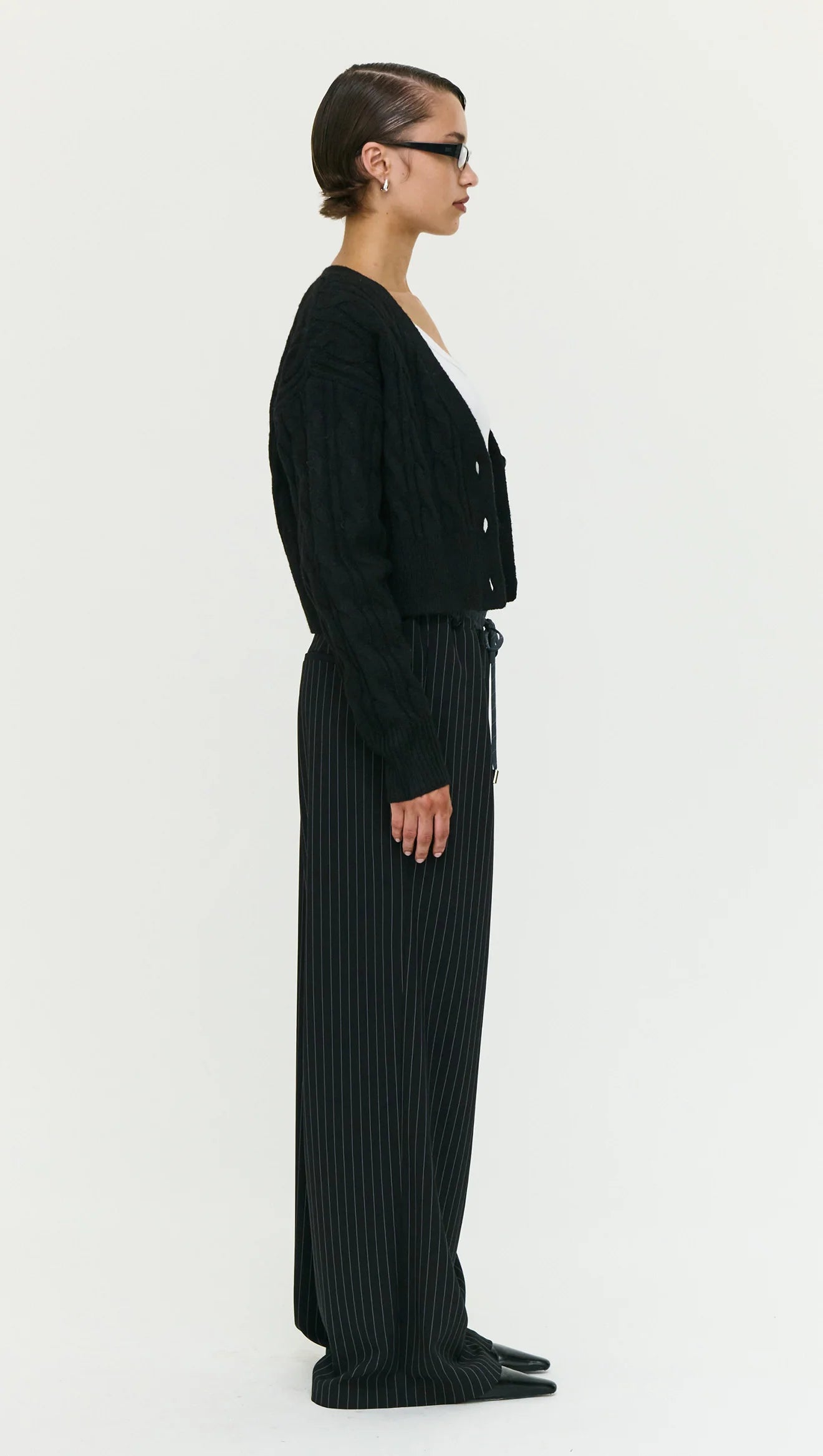 Salem Cable Knit Cardigan