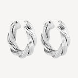 Twisted Tube Earring