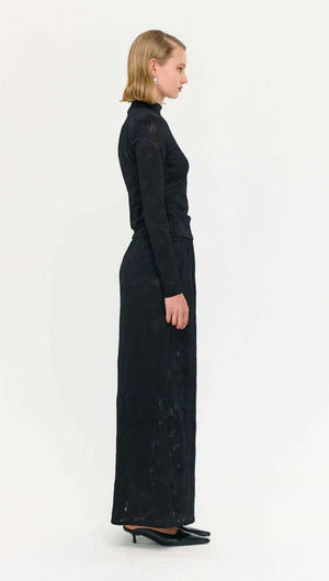 Astrid Sheer Lace Maxi Skirt