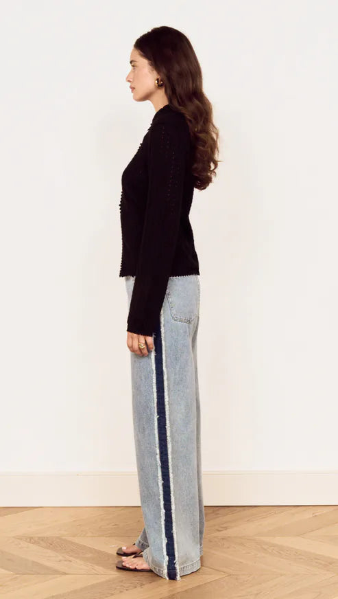 Hanna Pointelle Cardigan