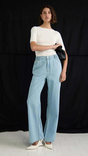 Amelia Chambray Jeans