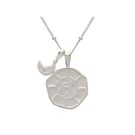 Eternal Harmony Pendant Necklace - Silver