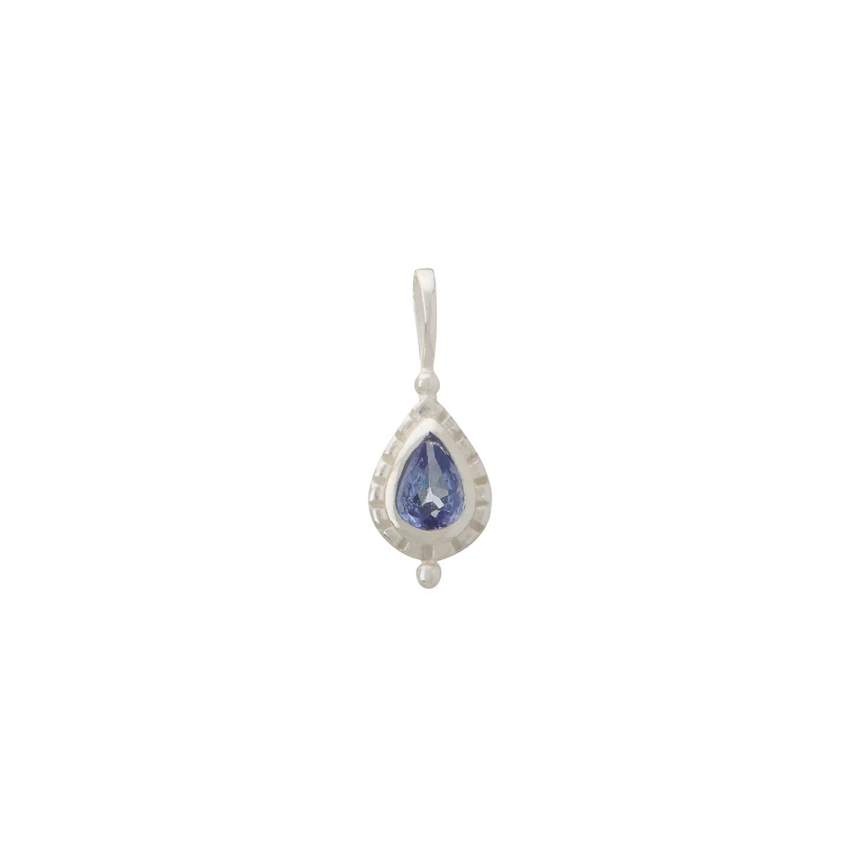 Birthstone Charm - Silver