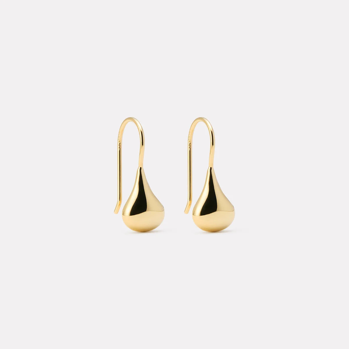 Baby Tears Earring Yellow Gold