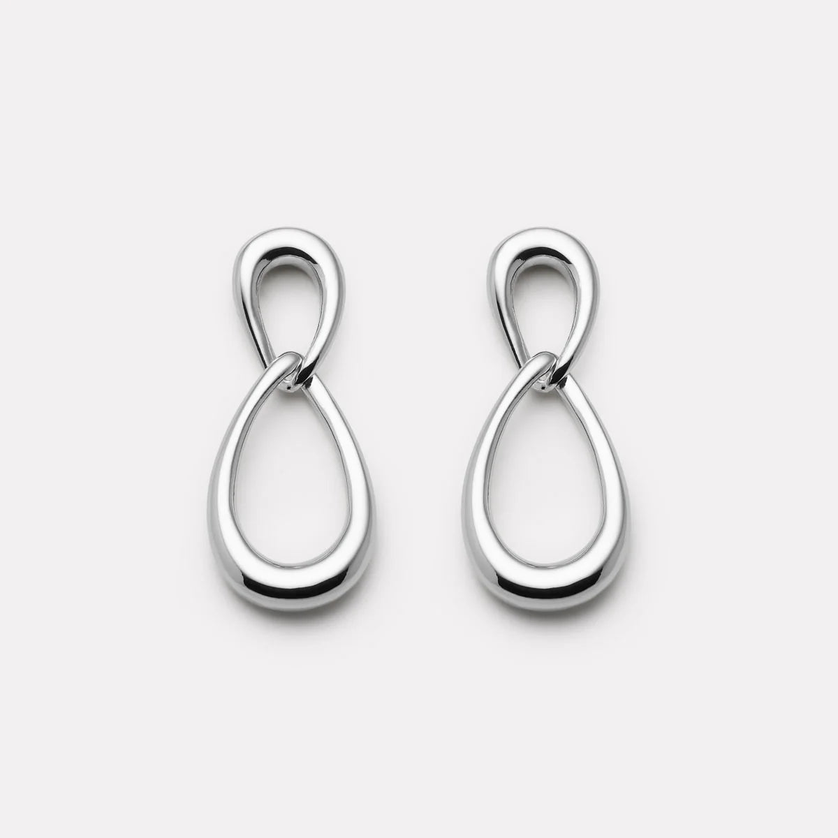 Vivante Drops (Grande) Earring Silver