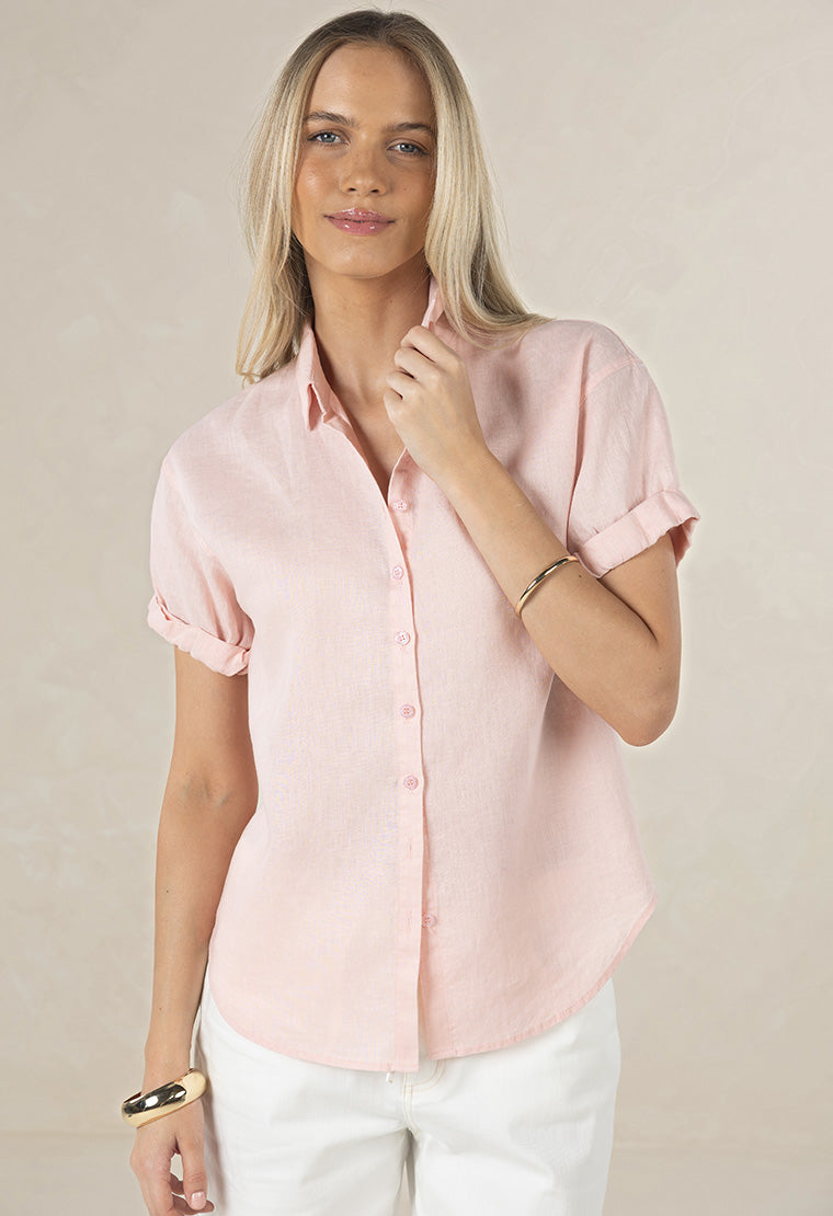 Hustle Linen Shirt
