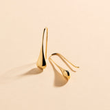 My Silent Tears Earring  Yellow Gold