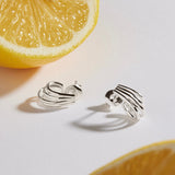 Vitality Silver Earrings