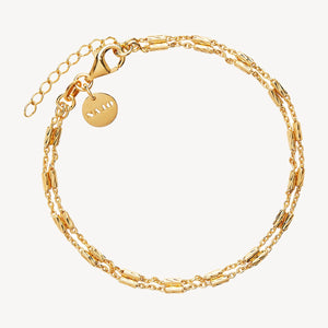 Equilibrium Yellow Gold Bracelet