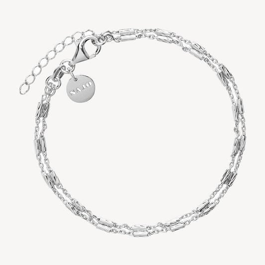 Equilibrium Silver Bracelet