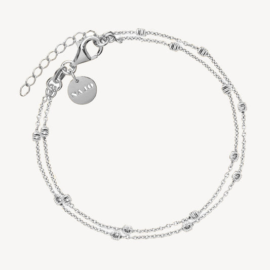 Birdsong Silver Chain Bracelet