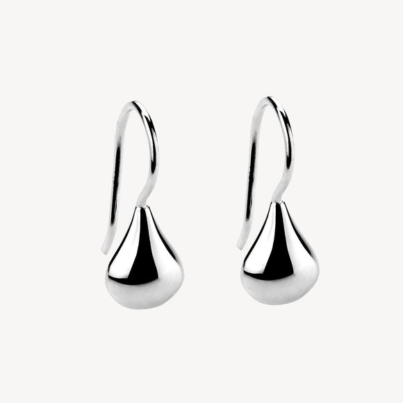 Baby Tears Earring Silver