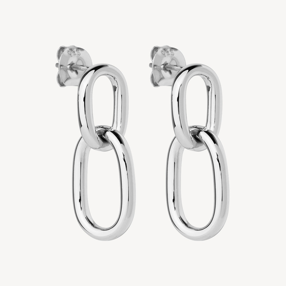 Mermaid Silver Earrings