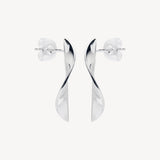 Ocean Trail Silver Earrings