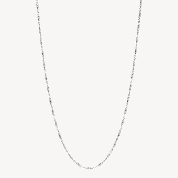 Equilibrium Silver Chain Necklace 45cm