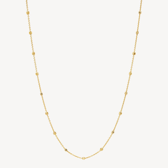 Birdsong Yellow Gold Chain Necklace