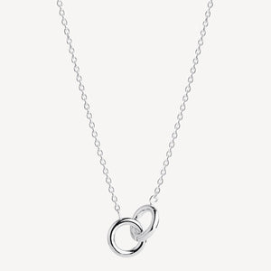 Embrace Necklace Silver