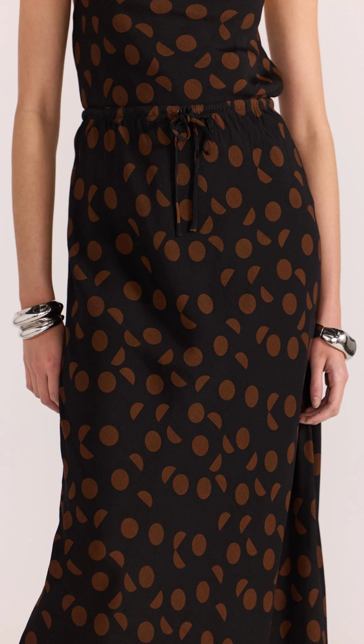 Luella Bias Midi Skirt