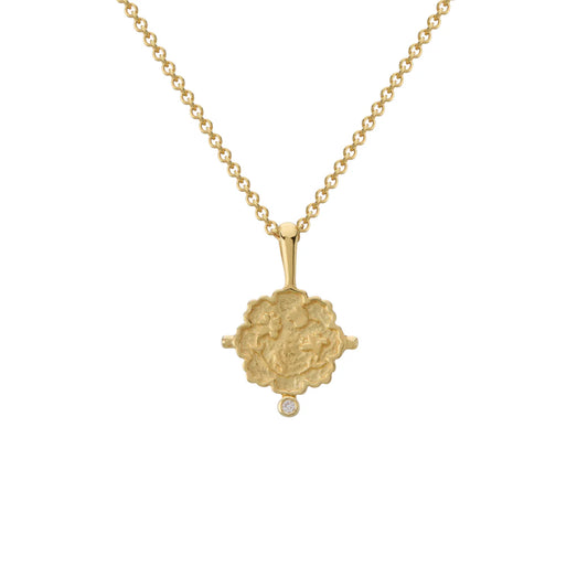 Loved Always Floral Pendant Small