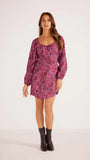 Chiara Ruched Mini Dress