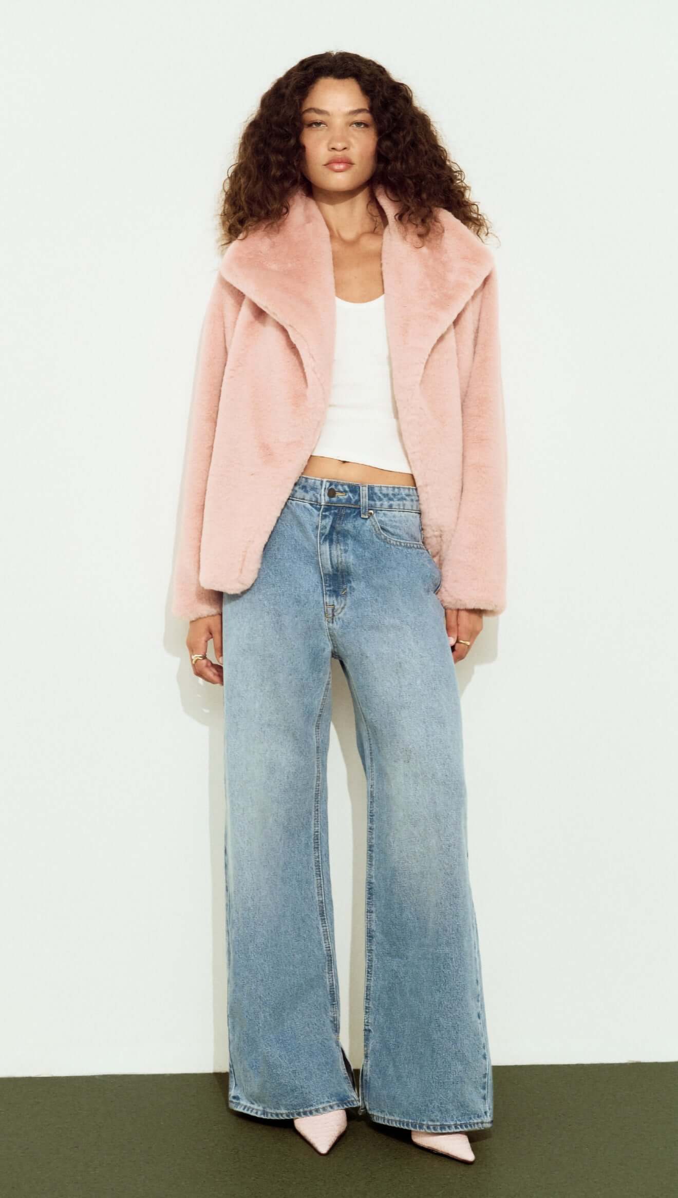 Sigrid Faux Fur Coat