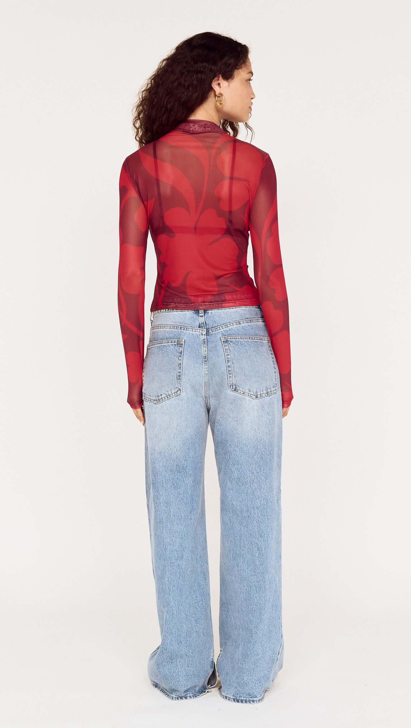 Airi Mesh Top