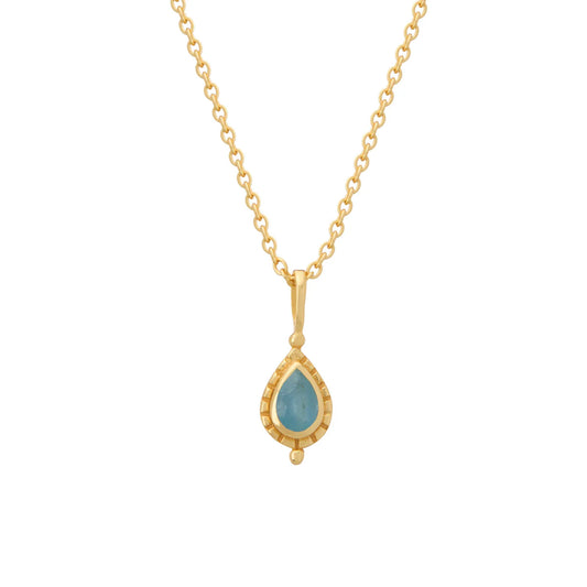 Birthstone Necklace - Gold