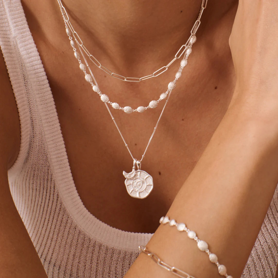 Eternal Harmony Pendant Necklace - Silver