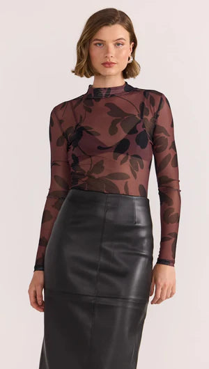 Olina Mesh Top