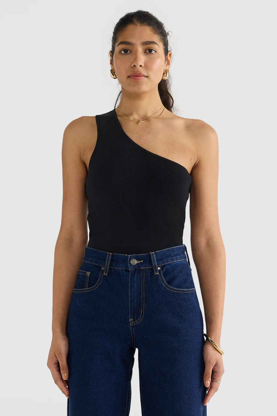 Hadley One Shoulder Knit Top