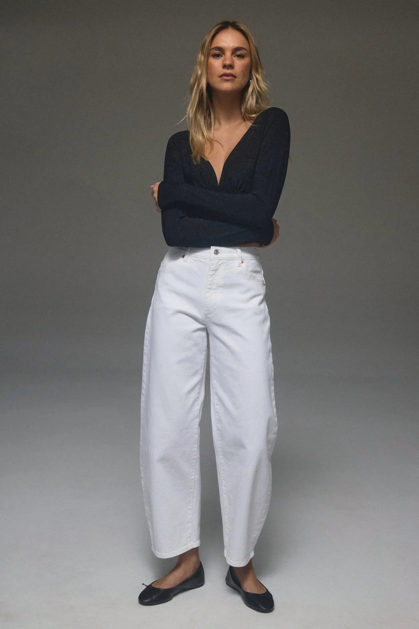 Gigi Barrel Leg Jean