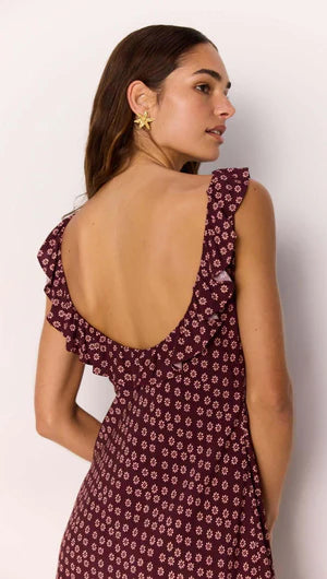 Sierra Ruffle Strap Mini Dress