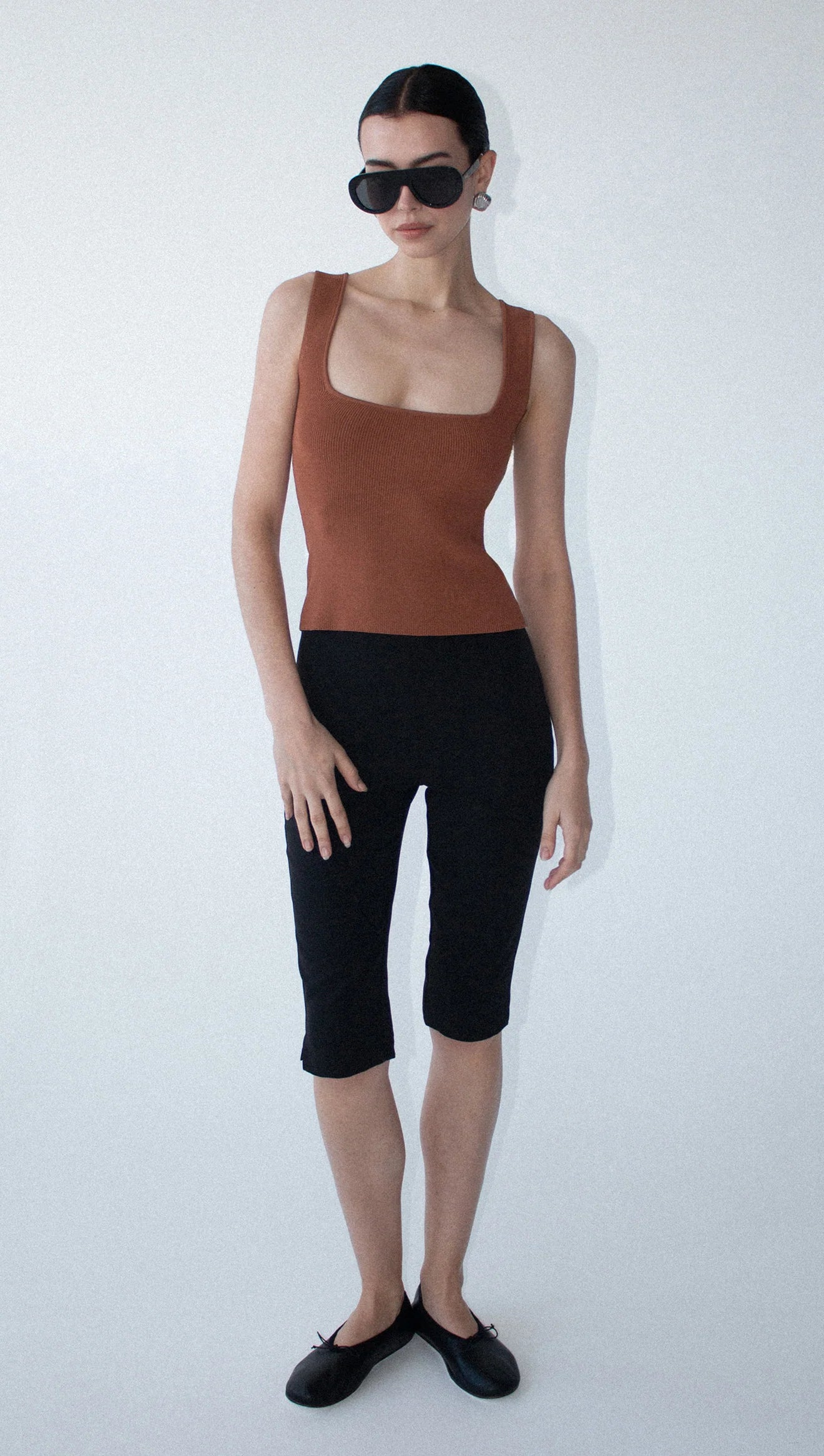 Loam Square Neck Tank