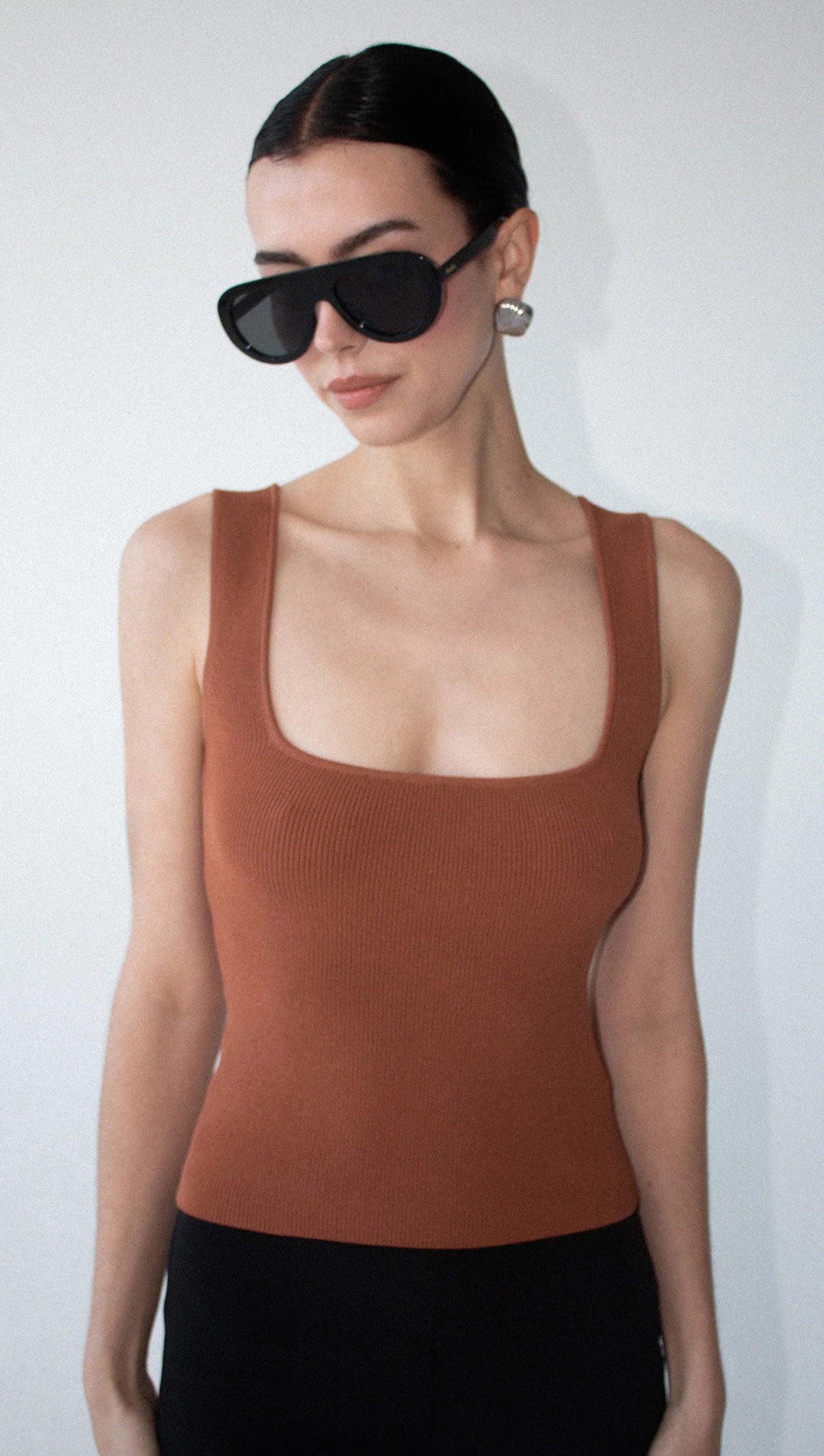 Loam Square Neck Tank