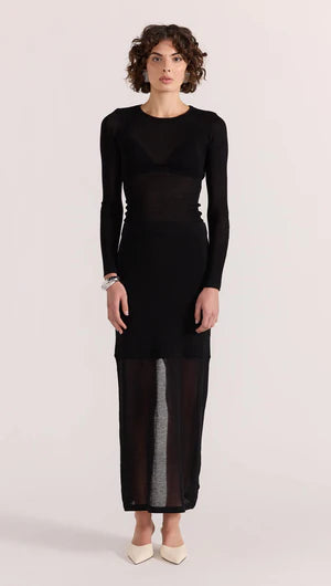 Asta Sheer Midi Skirt