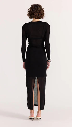 Asta Sheer Midi Skirt