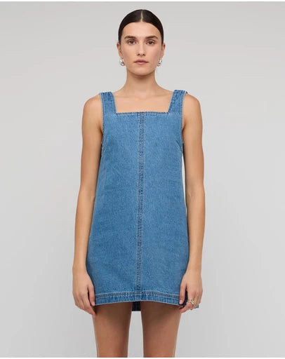 Cassia Denim Mini Dress