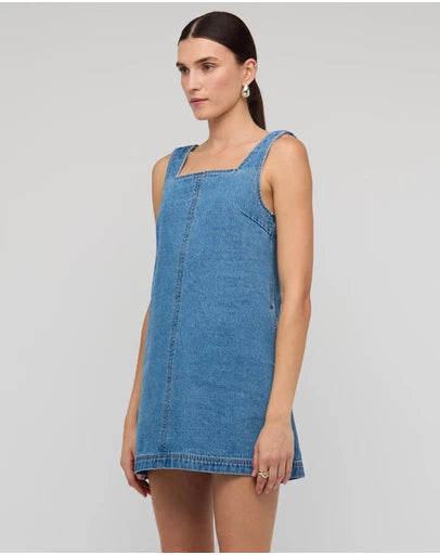 Cassia Denim Mini Dress
